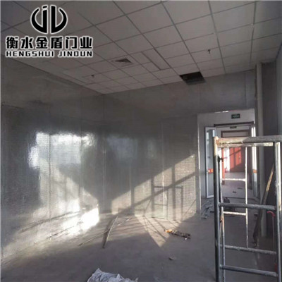 鄂尔多斯精细代工防爆墙施工现场