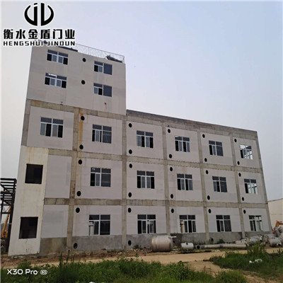 滦县泄爆墙施工