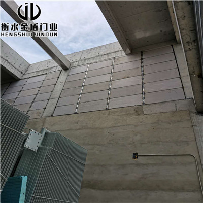 滦县泄爆墙施工